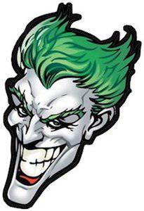 The Joker face Sticker