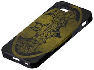 Batman Symbol With Skulls iPhone Case