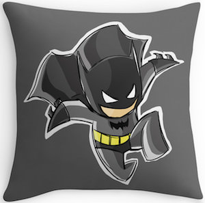 Batman Cartoon Pillow