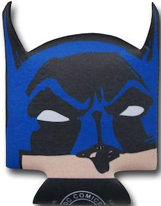 Batman Face Bottle And Can Koozie