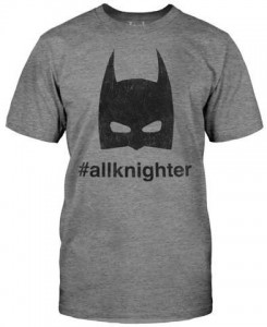 Batman #Allknighter T-Shirt