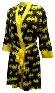Batman Logo Girls Satin Robe