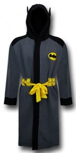 Batman Men's Hooded Robe With Belt