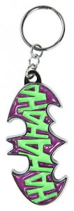 The Joker Bat Logo Hahaha Metal Key Chain