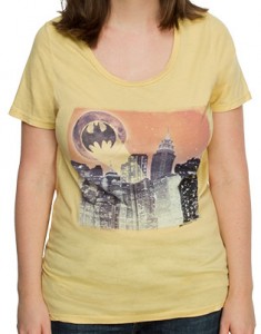 Batman Signal And Cityscape T-Shirt