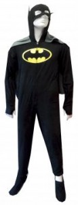 Batman Hooded Caped Footie Pajamas