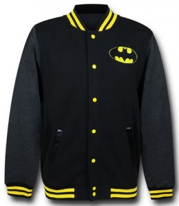 Letterman Jacket With The Bat Symbol