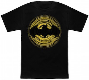 Spiral Batman Symbol T-Shirt