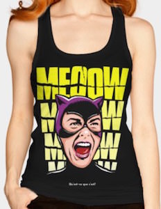 Catwoman Meoow Tank Top