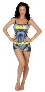 Batgirl Tank Top And Shorts Pajama Set