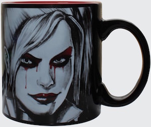 Harley Quinn In Bloody Tears Coffee Mug
