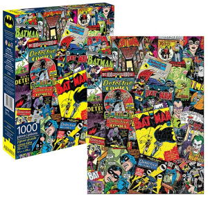 Batman Comic Book Collage Puzzle