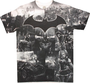 Batman Arkham Knight Collage T-Shirt