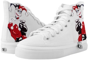 Comic Harley Quinn Hight Top Sneakers
