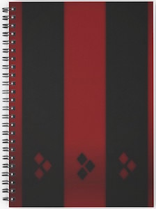 Harley Quinn Style Spiral Notebook