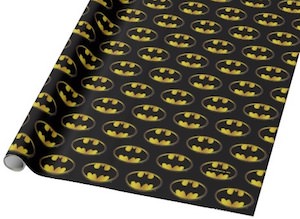 Batman Logo Wrapping Paper