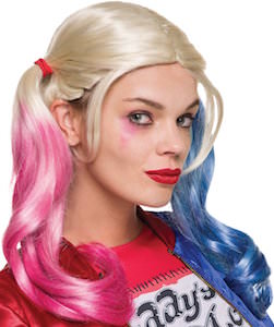 Suicide Squad Harley Quinn Costume Wig For Halloween
