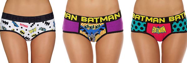 3 Pairs Of Batman Panties