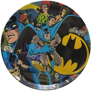 Batman Comic Dinner Plate