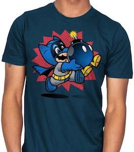 Batman As Super Mario T-Shirt