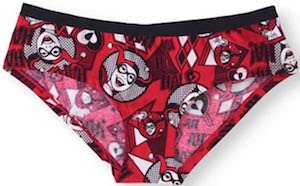 DC Comics Harley Quinn Red Panties