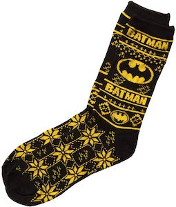 Batman Christmas Socks