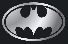 bat logo window decal for your bat mobile