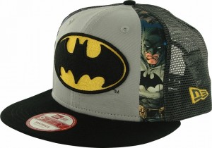 Batman Dye Slice Mesh Hat
