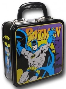 Batman Swinging Square Lunch Box