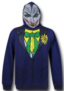 The Joker Zipper Face Hoodie