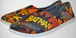Batman Comic Flat Shoes