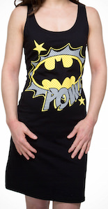 Batman Logo And Pow Women's Dress
