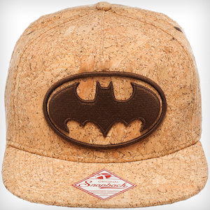 Batman Logo Cork Snapback Hat