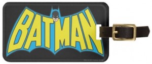 Classic Batman Logo Luggage Tag