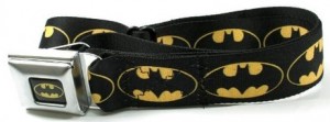 Batman Logo Seatbelt Style Belt