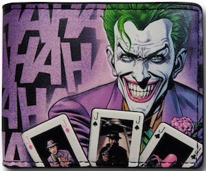 The Joker Wallet for Batman fans