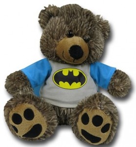 Classic Batman Plush Teddy Bear
