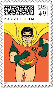 Running Robin Postage Stamp