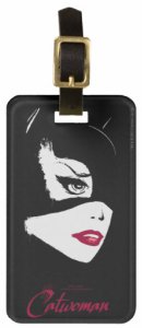Catwoman In The Black Luggage Tag