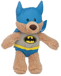Fuzzy Plush Batman Bear