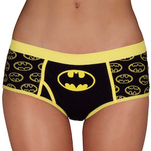 Batman Logo Hipster Panties