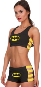 Batman Banded Bra And Panty Set