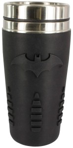 Batman Rubberized Logo Travel Mug