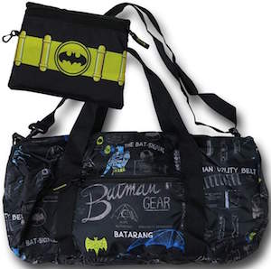 Foldable Batman Duffle Bag