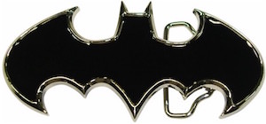 Die Cut Batman Logo Belt Buckle