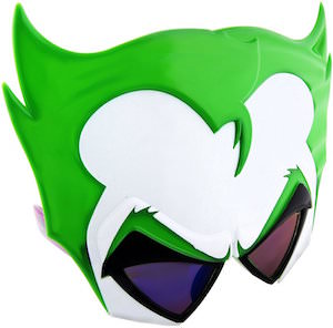 The Joker sunglasses and face mask
