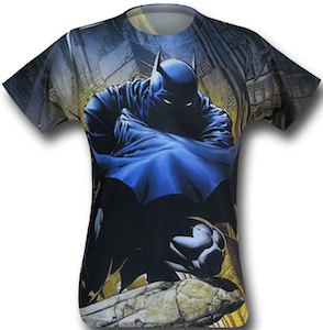 Batman And His Cape Sublimation T-Shirt