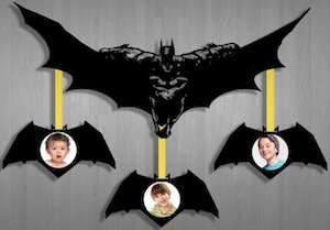 Batman Hanging Picture Frames