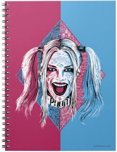 Laughing Harley Quinn Spiral Notebook