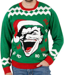The Joker Laughing Christmas Sweater
